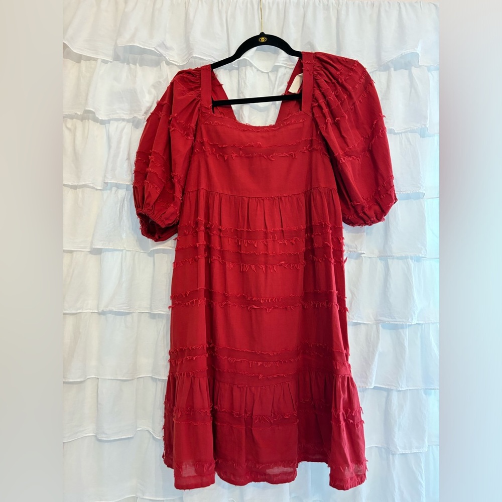 Red altar’d state dress size small